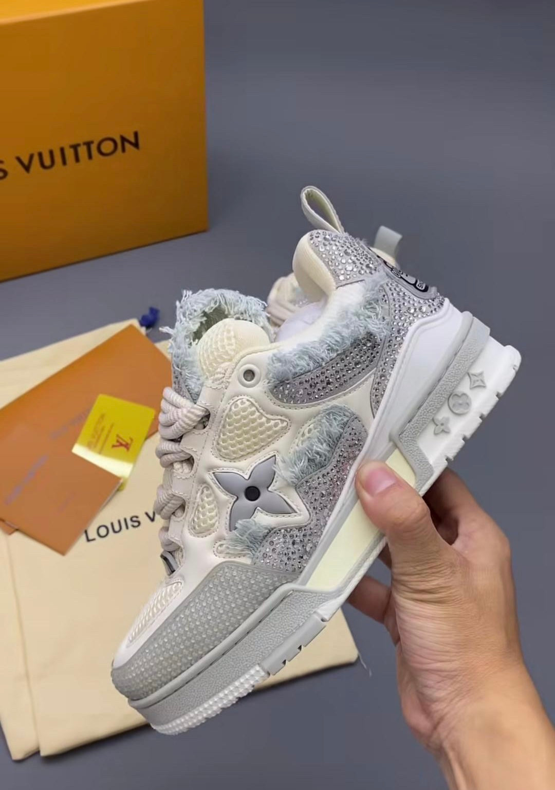 Louis Vuitton Skate x Swarovski