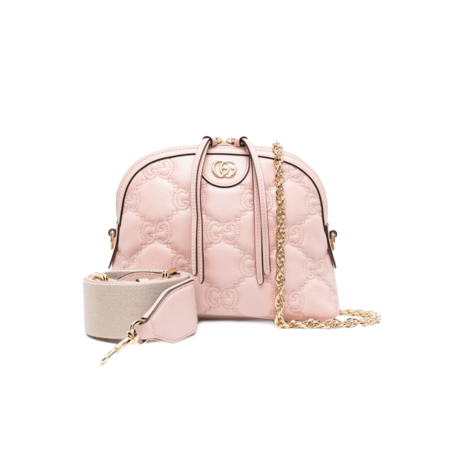 BORSA GG PICCOLA MATELASSÉ BIANCA Position 3